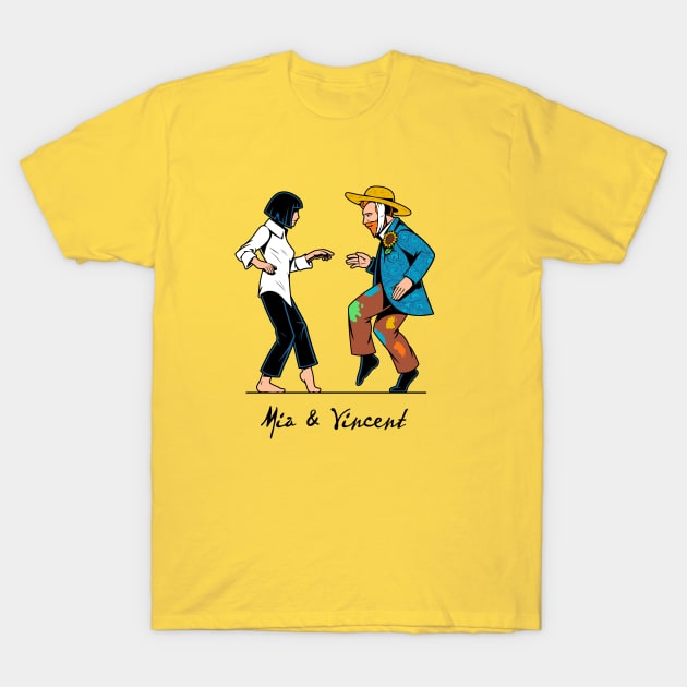 Mia & Vincent T-Shirt by JayHai